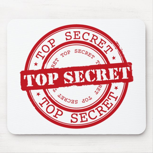 Tapis De Souris Top Secret Seal (Devant)