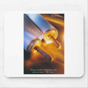 Tapis De Souris Torah Sagesse (Richesse/Bonheur) Cadeaux, Mugs Etc