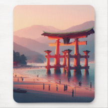 Torii d'Itsukushima, sanctuaire d'Itsukushima, Miy