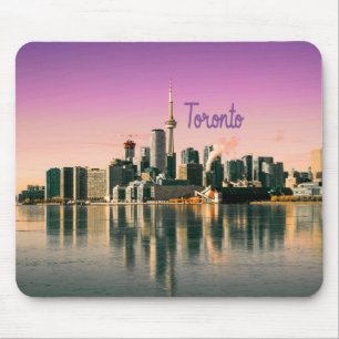 Tapis De Souris Toronto Capitale de l'Ontario Canada City Skyline