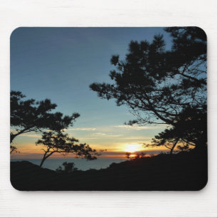 Tapis De Souris Torrey Pine Sunset III Paysage californien