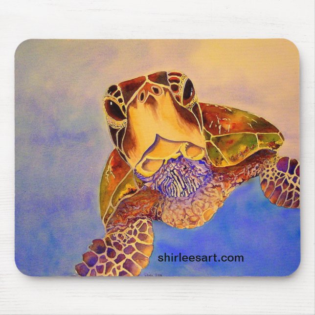 Tapis De Souris tortue dans votre mousepad de visage (Devant)