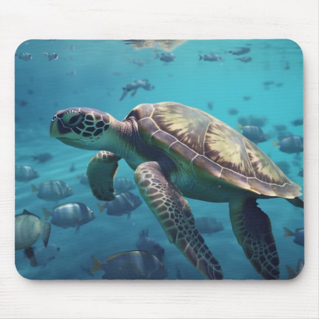 Tapis De Souris Tortue de mer (Devant)