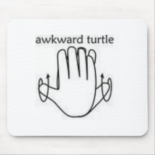 Tapis De Souris tortue maladroite