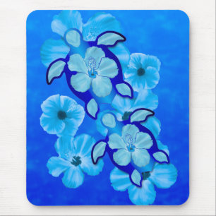 Tapis De Souris Tortues de mer hawaïennes de Honu