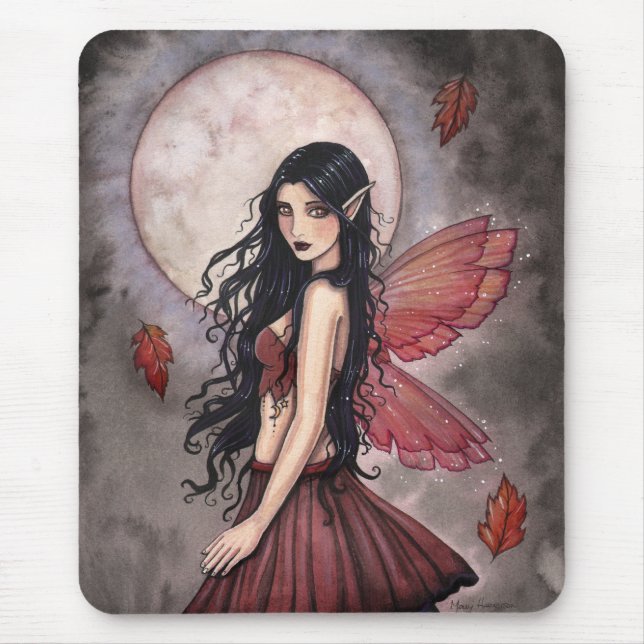 Tapis De Souris Touche d'automne Fairy Mousepad (Devant)