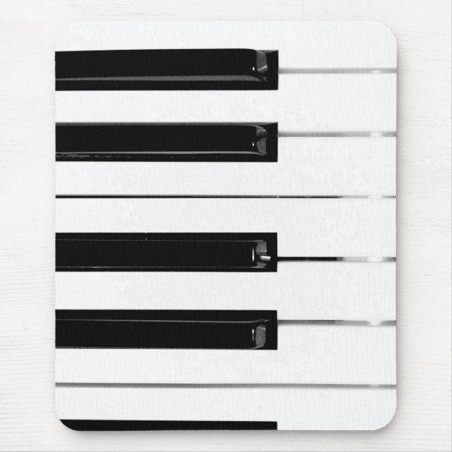 Tapis De Souris Touches de clavier de piano (Devant)