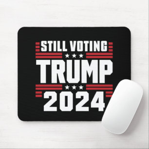 Tapis De Souris Toujours voter Trump 2024 drapeau patriotique amér