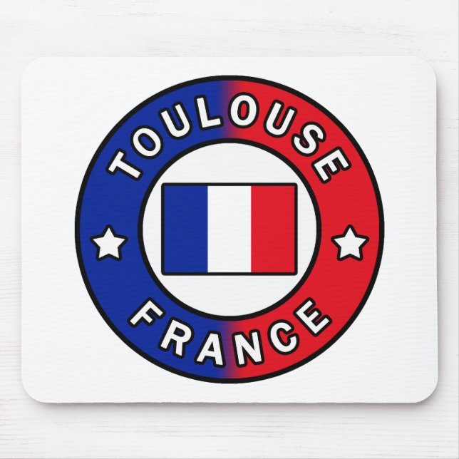 Tapis De Souris Toulouse France (Devant)