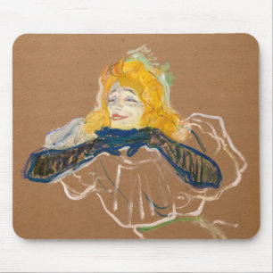 Tapis De Souris Toulouse-Lautrec - Yvette Guilbert chantant