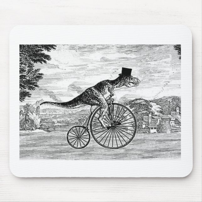 Tapis De Souris Tour de dimanche de T-Rex de monsieur (Devant)