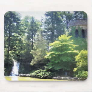 Tapis De Souris Tour de l'horloge de Mouse Pad Longwood Gardens