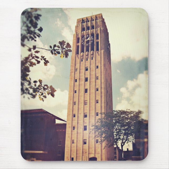 Tapis De Souris Tour d'horloge (Devant)
