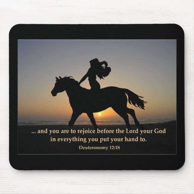 Tapis De Souris Tour Mousepad de coucher du soleil (Devant)