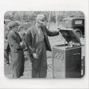 Tapis De Souris Tourne-disque antique, les années 1930