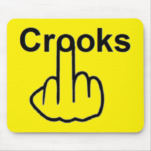 Tapis De Souris Tourner Mousepad Crooks