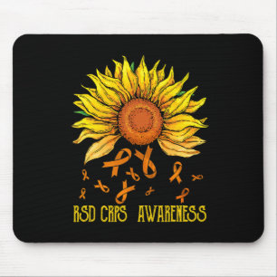Tapis De Souris Tournesol de sensibilisation RSD CRPS