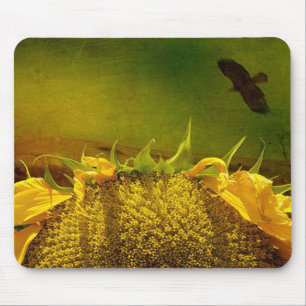 Tapis De Souris Tournesol et faucon