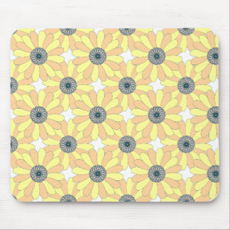 Tapis De Souris Tournesol motif floral transparent