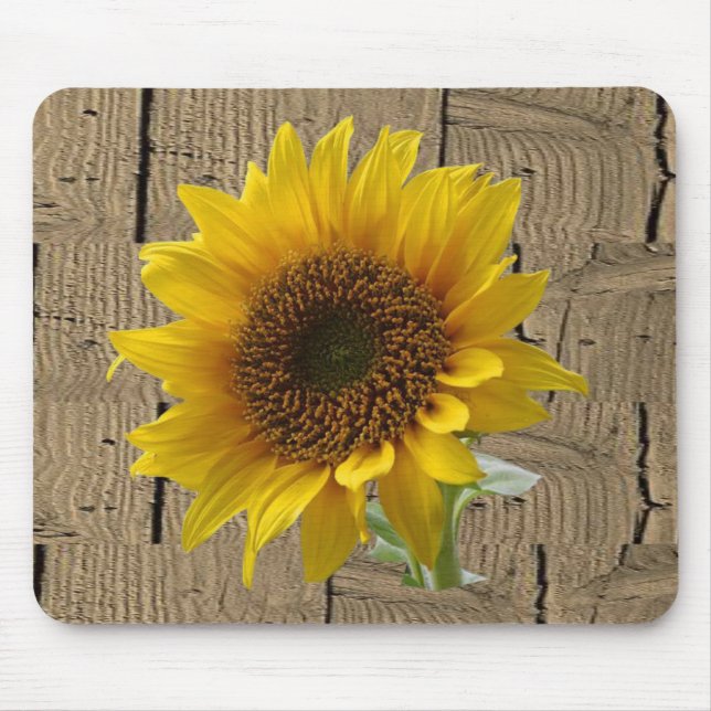 Tapis De Souris Tournesol Mousepad (Devant)