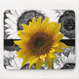 Tapis De Souris Tournesol Mousepad