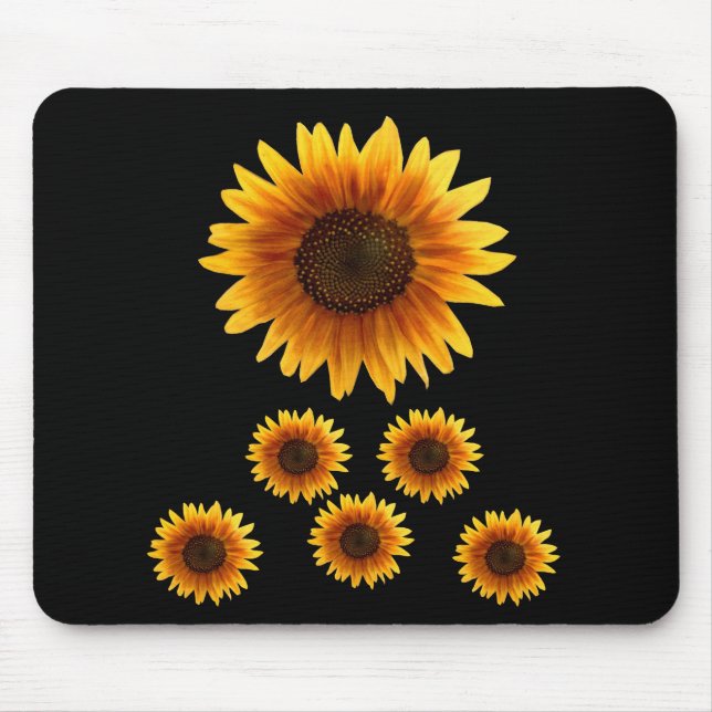 Tapis De Souris Tournesol Mousepad (Devant)