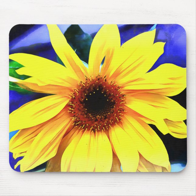 Tapis De Souris Tournesol Mousepad (Devant)