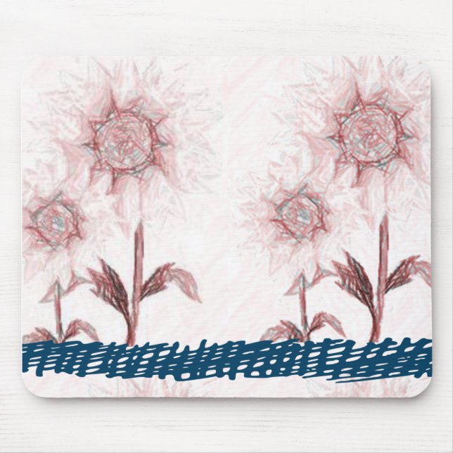 Tapis De Souris Tournesol Mousepad (Devant)