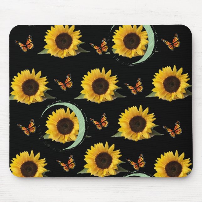 Tapis De Souris Tournesol Mousepad (Devant)