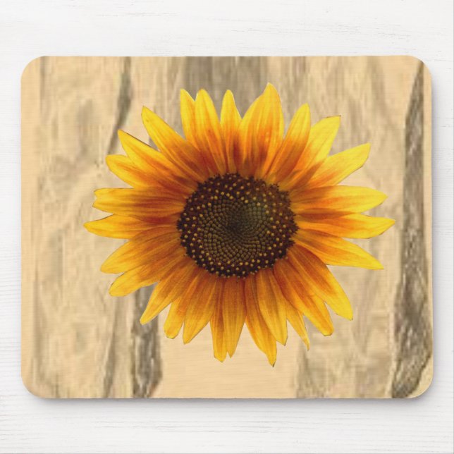 Tapis De Souris Tournesol Mousepad (Devant)