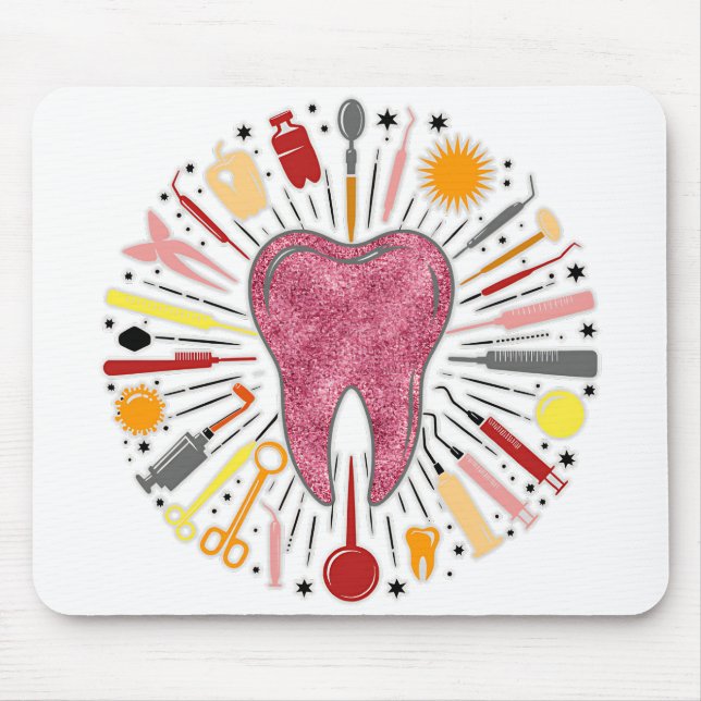 Tapis De Souris Tout Dental Souris (Devant)
