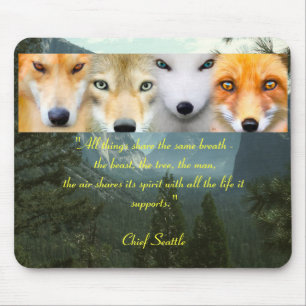 Tapis De Souris "Toute la vie" Seattle en chef
