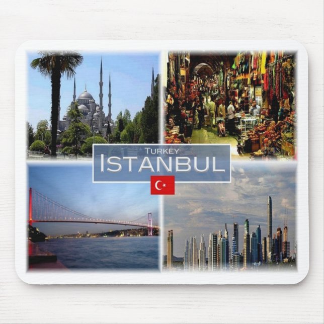 Tapis De Souris TR Turquie - Istanbul - Mosquée Sultan Ahmed - (Devant)