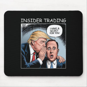 Tapis De Souris Trading Trump - Drôle