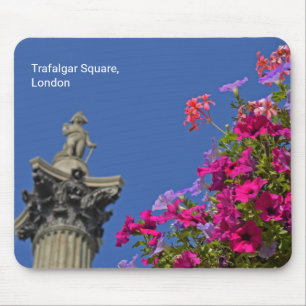 Tapis De Souris Trafalgar Carré Colonne de Nelson, Londres Royaume