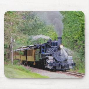 Tapis De Souris Train à vapeur pour Trainspotters Art