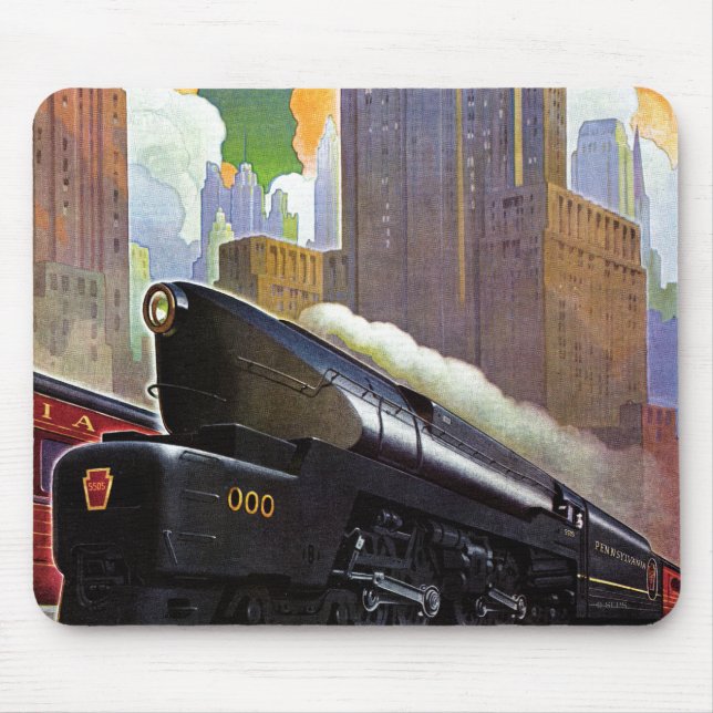 Tapis De Souris Train de Pennsylvanie par Unknown (Devant)
