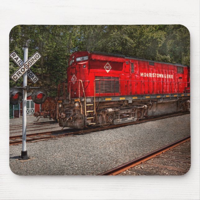 Tapis De Souris Train - diesel - Morristown Erie (Devant)