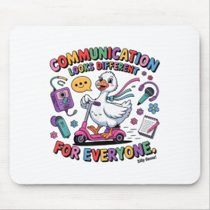 Tapis De Souris Traitement de la parole Slp Silly Goose Communicat
