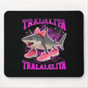 Tapis De Souris Tralalita Tralalelita Funny Brainrot italien Hallo