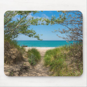 Tapis De Souris Tranquillité du lac Michigan