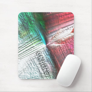 Tapis De Souris Très rugueux rocailleux virtuel en pêche et aqua &