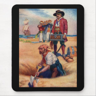 Tapis De Souris Trésor du pirate