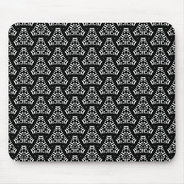Tapis De Souris Triangle Starship - v2 (Devant)