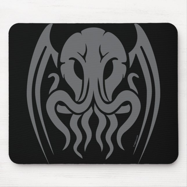 Tapis de souris tribal de Cthulhu (Devant)
