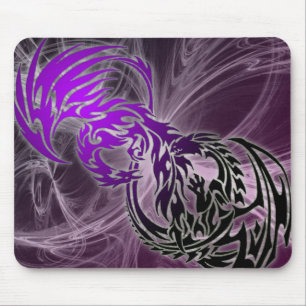 tapis de souris tribal de dragon
