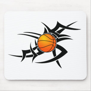 Tapis De Souris Tribal Mousepad de basket-ball