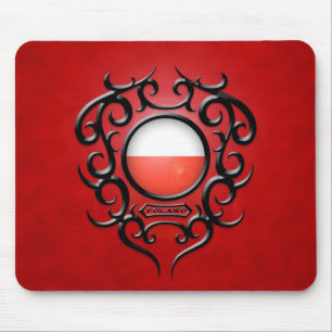 Tapis De Souris Tribal polonais de fer