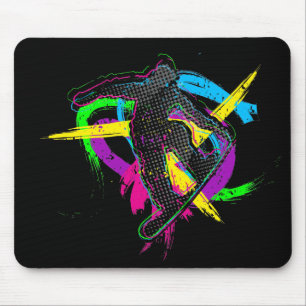 Tapis De Souris Trick de snowboard