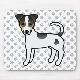 Tapis De Souris Tricolor Lisse Parson Russell Terrier Chien